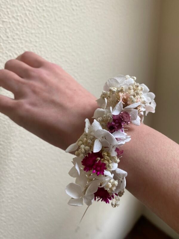 Pulsera "Sabrina" de flores preservadas