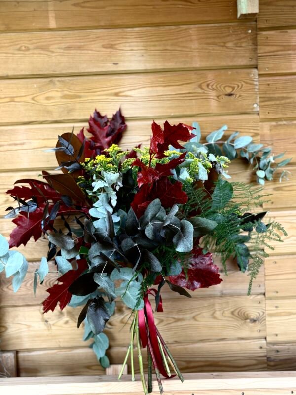 Ramo de verdes otoñales