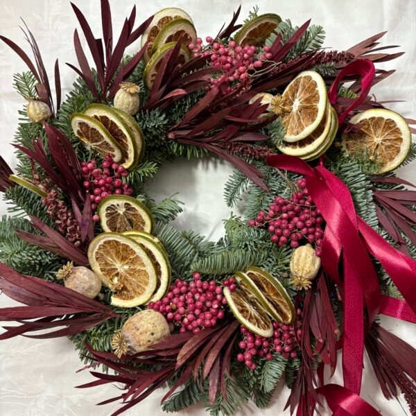 "Chic" Corona Navideña