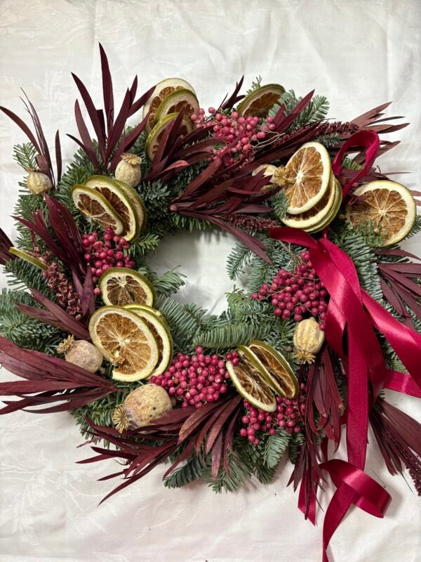 "Chic" Corona Navideña