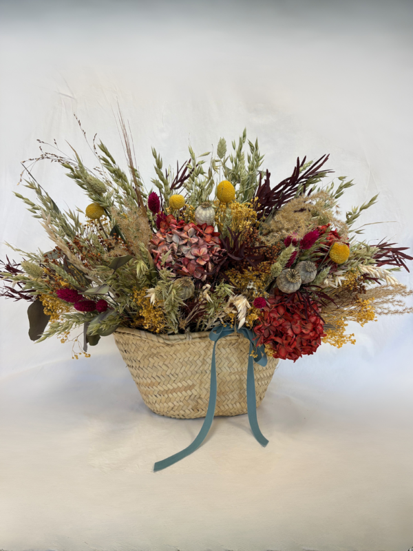 Capazo Lorena, seco y preservado