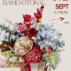 Taller ramo otoñal para secar